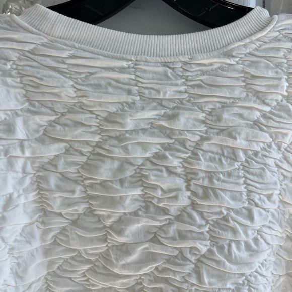 ZARA TEXTURED SWEATSHIRT - Picture 14 of 14